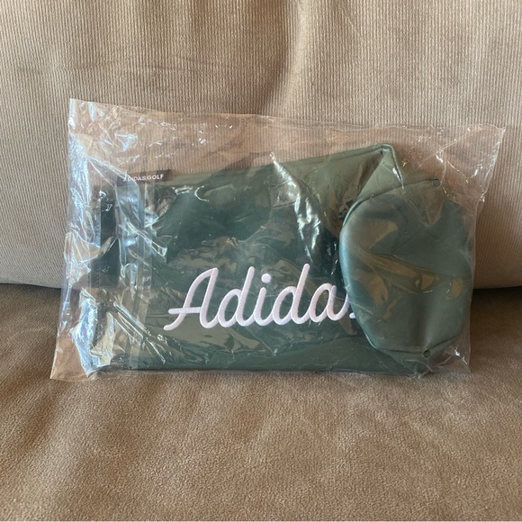 🛑SOLD🛑good driver head cover brand new green white stripes - Picture 1 of 2